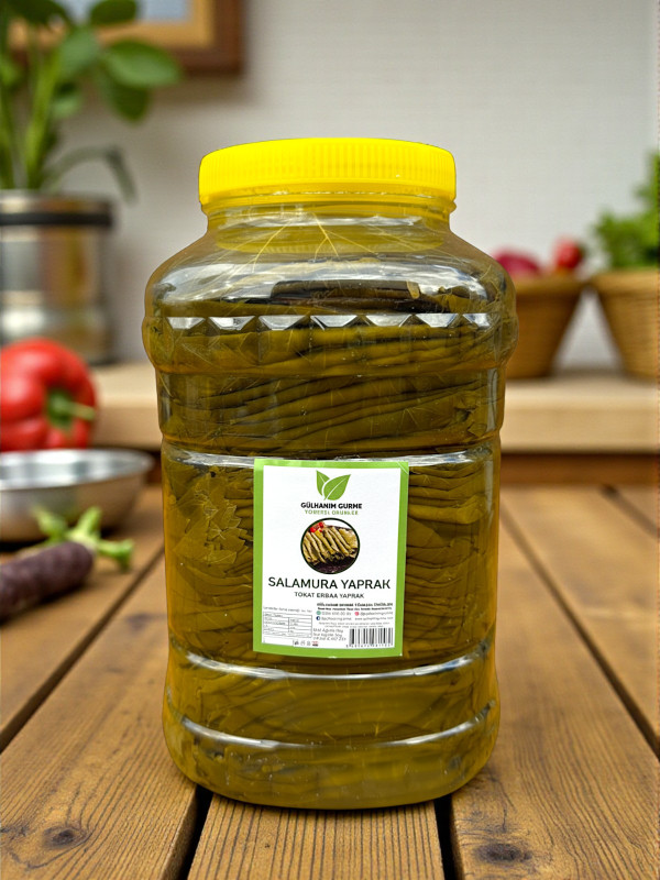 Tokat Erbaa Salamura Asma Yaprak 5'lik Bidon