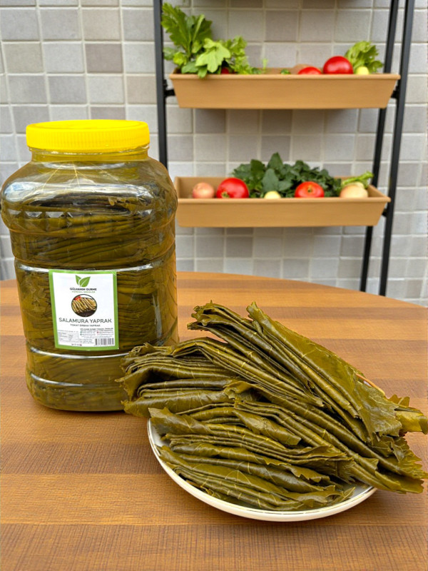 Tokat Erbaa Salamura Asma Yaprak 5'lik Bidon