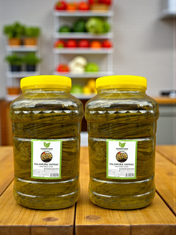 Erbaa Salamura Asma Yaprak 2x5'lik Bidon