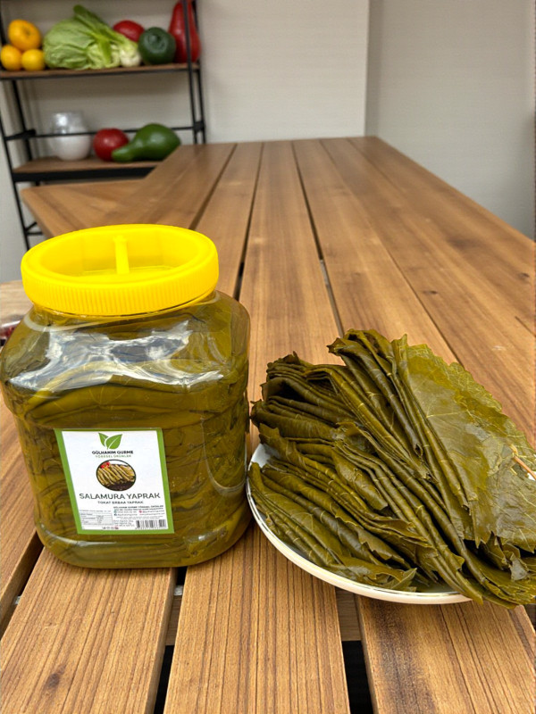 Erbaa Salamura Yaprak 3'lük Bidon