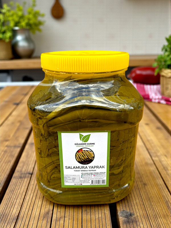 Erbaa Salamura Yaprak 3'lük Bidon
