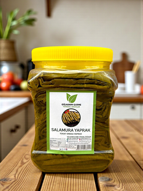 Erbaa Salamura Yaprak 1,5'luk Bidon